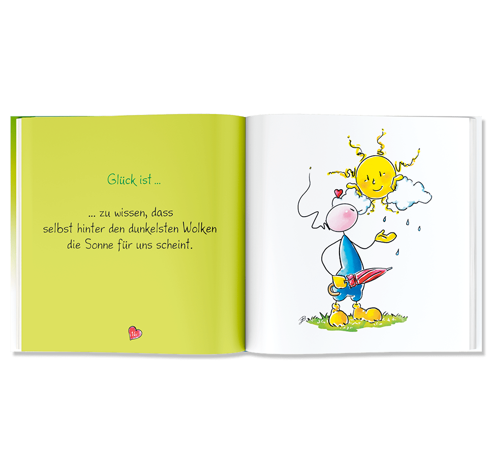 OUPS Minibuch - Viel Glück - Oups