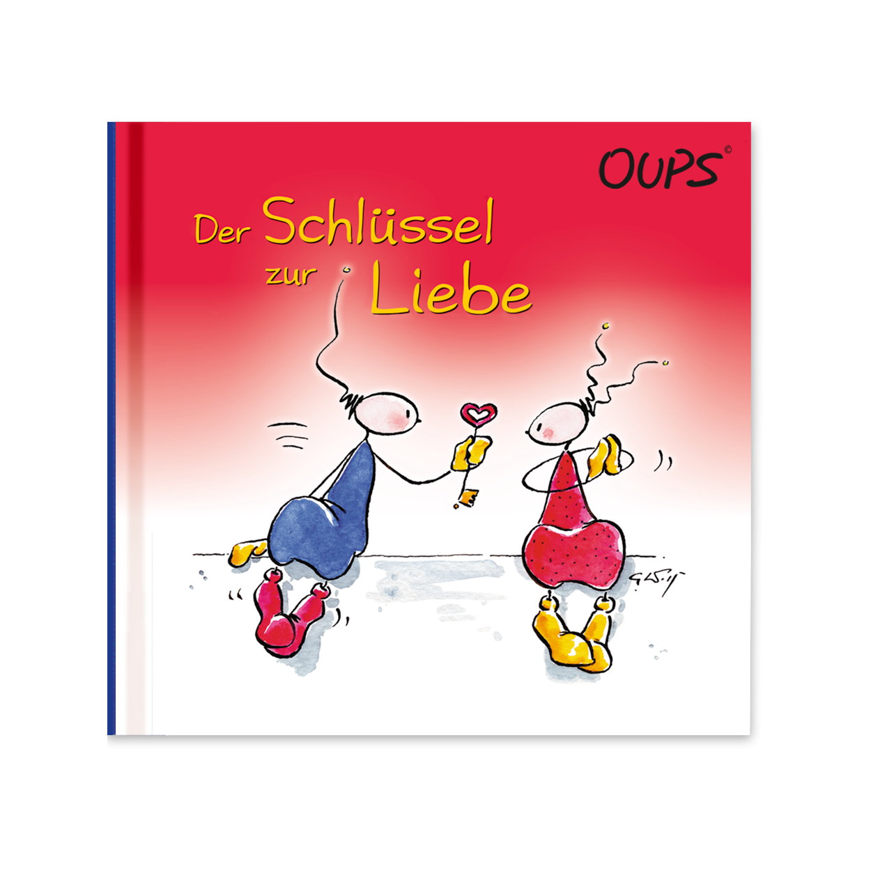OUPS Buch - Der Schlüssel zur Liebe - Oups