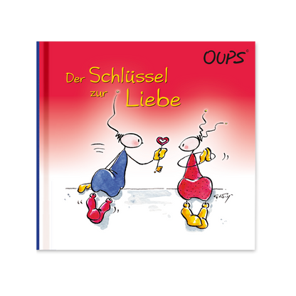 OUPS Buch - Der Schlüssel zur Liebe - Oups