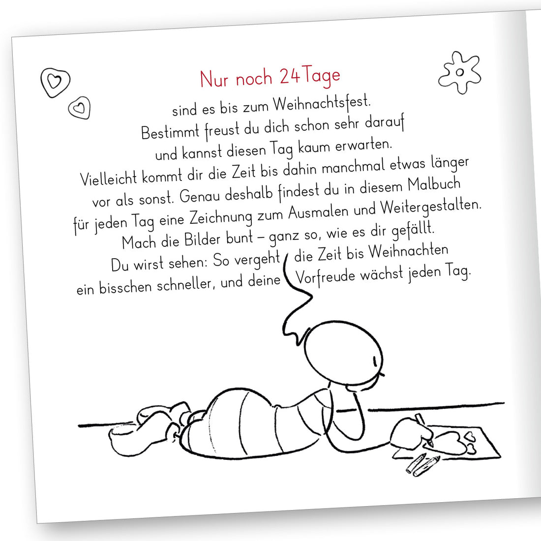 24 Bilder. 24 Herzensbotschaften. Eine Adventzeit voller Liebe.
