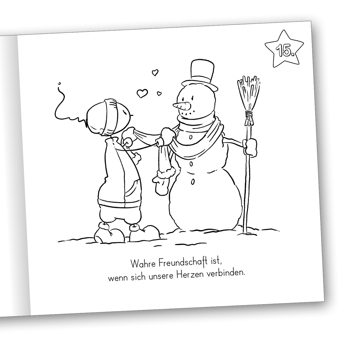 24 Bilder. 24 Herzensbotschaften. Eine Adventzeit voller Liebe.
