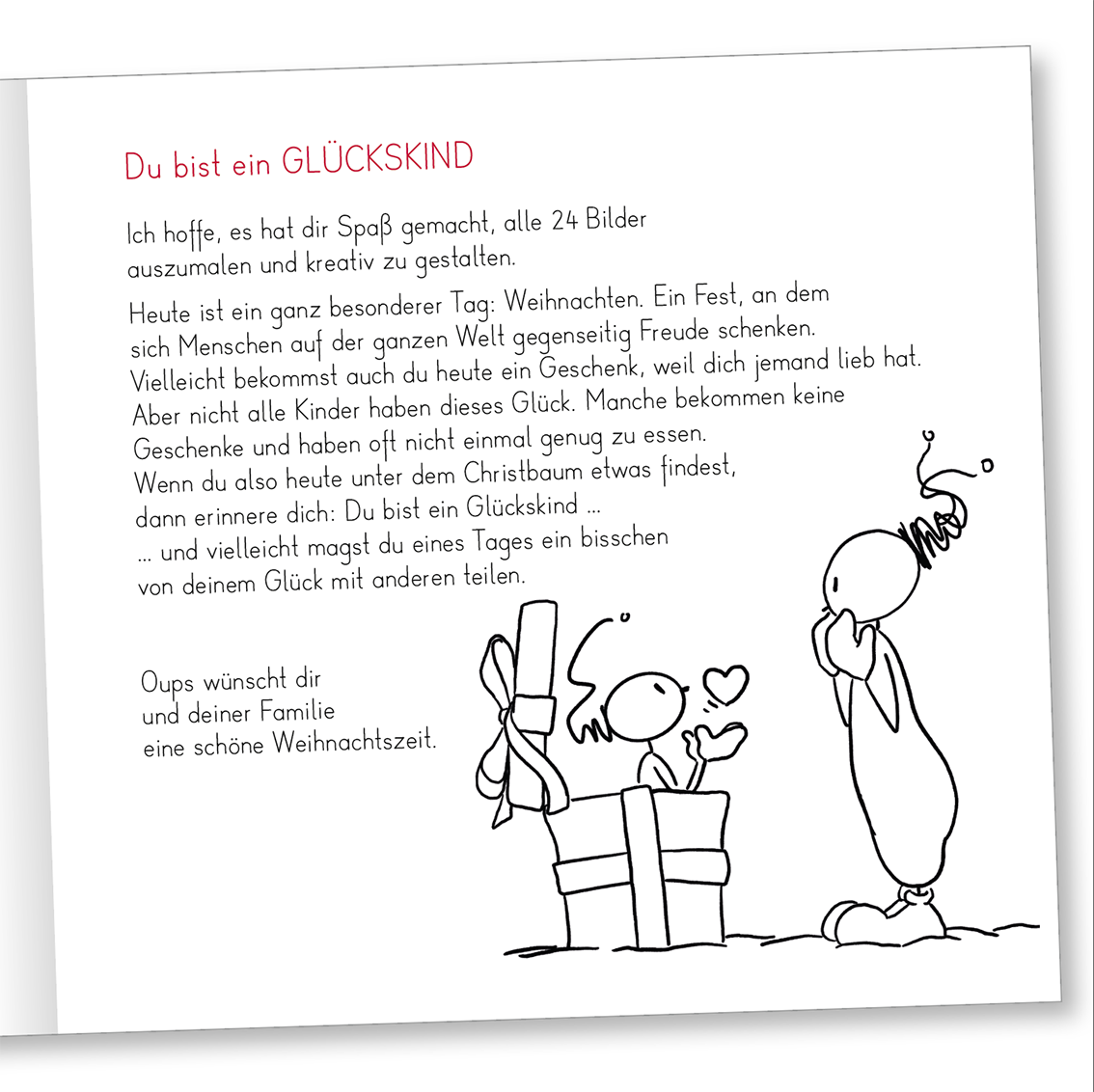 24 Bilder. 24 Herzensbotschaften. Eine Adventzeit voller Liebe.