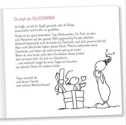 24 Bilder. 24 Herzensbotschaften. Eine Adventzeit voller Liebe.