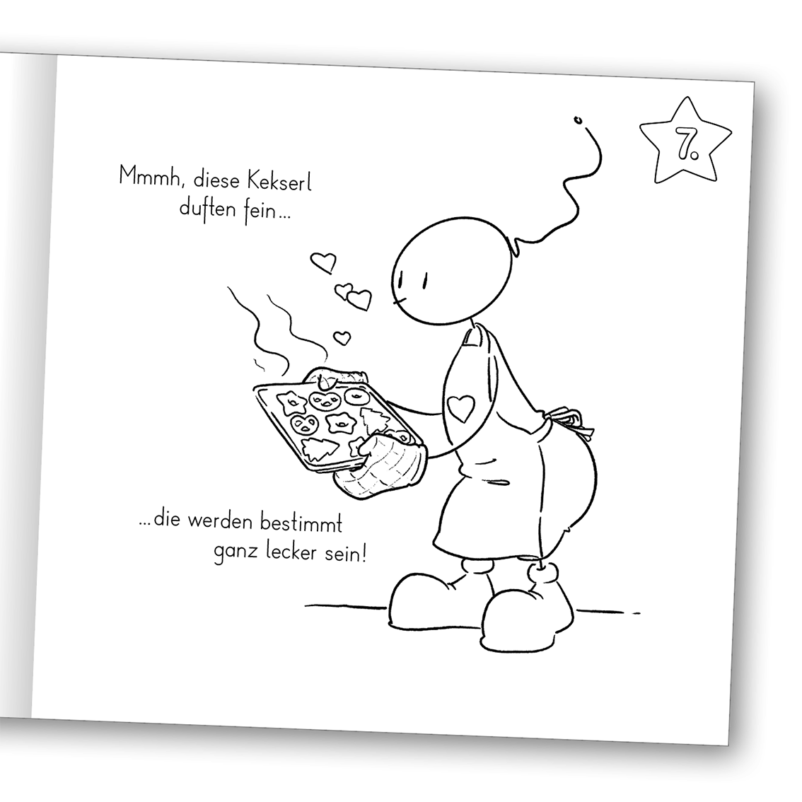24 Bilder. 24 Herzensbotschaften. Eine Adventzeit voller Liebe.
