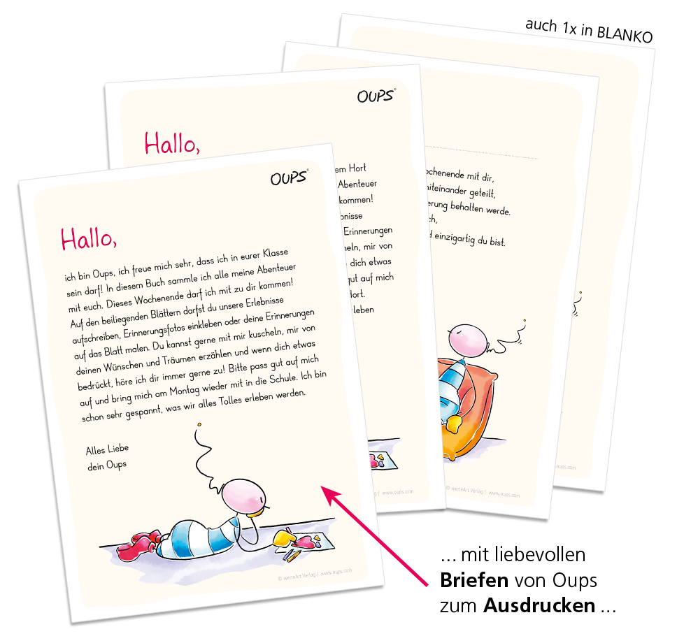 Oups-Reisetagebuch - Oups