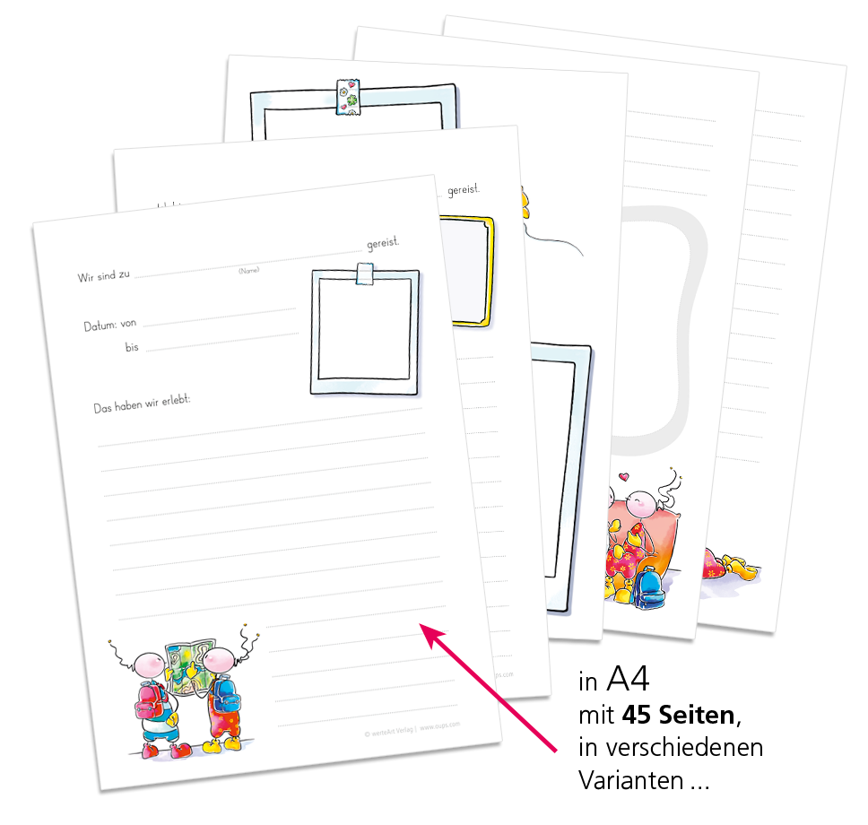 Oups &amp; Oupsinchen-Reisetagebuch