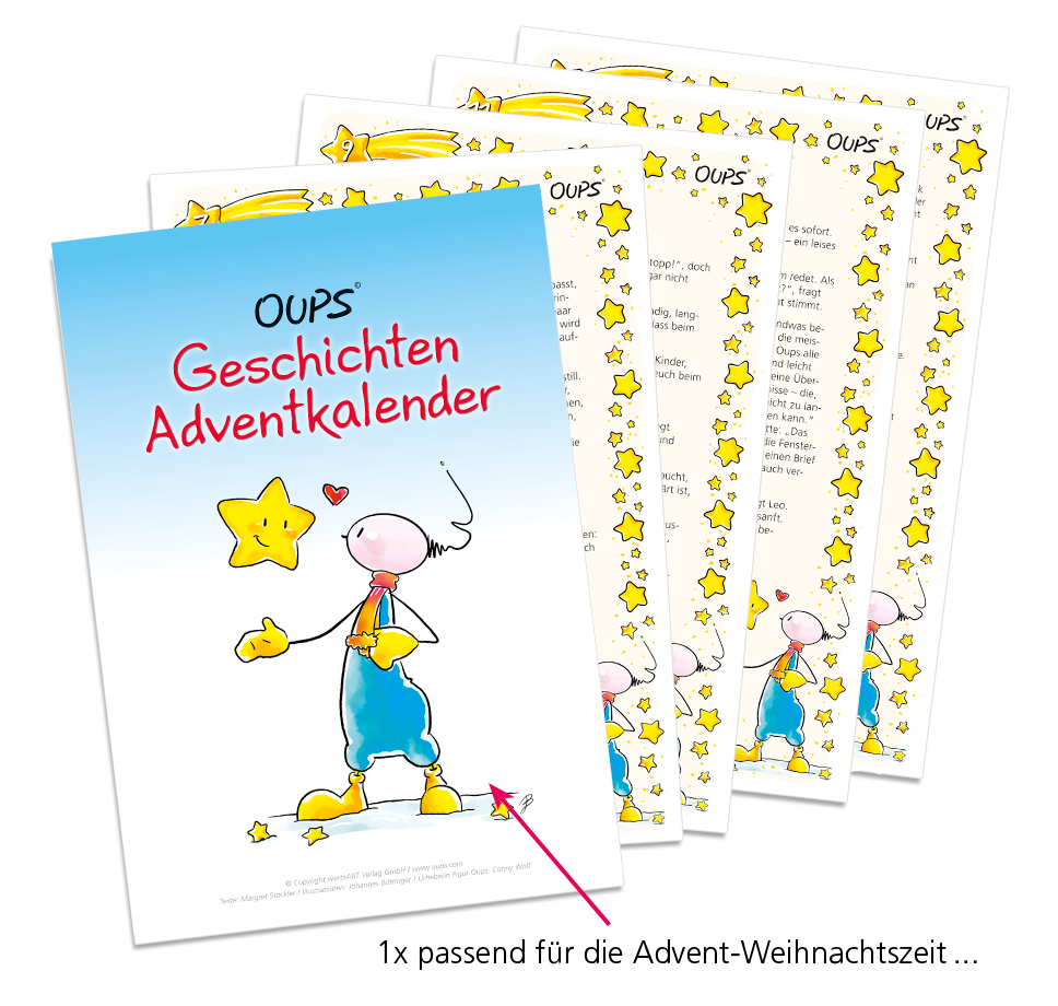 24 Oups-Geschichten - zum Download