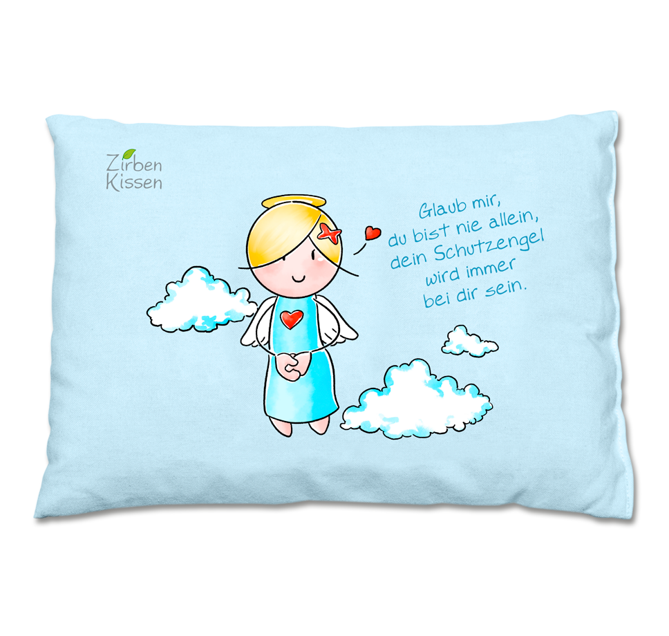 Engel Zirbenkissen - Glaub mir du bist nie allein, dein Schutzengel wird immer bei dir sein - Oups