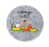 Oups Filz Untersetzer - Lieblingsgast - Oups