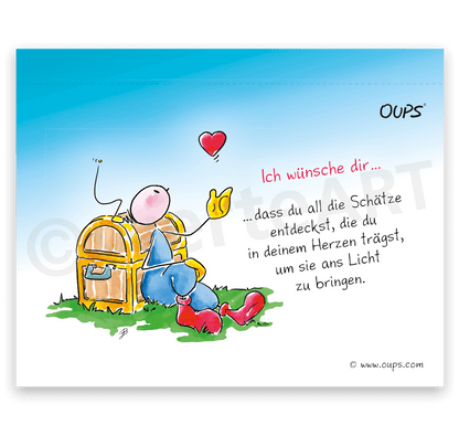 Oups Tischgalerie - Ich wünsche dir… - Oups