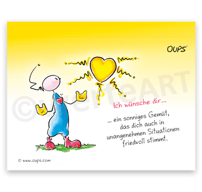 Oups Tischgalerie - Ich wünsche dir… - Oups