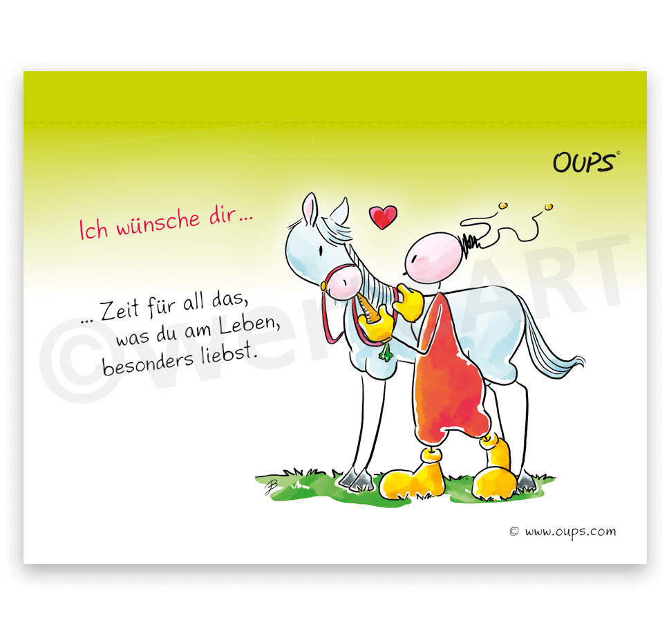 Oups Tischgalerie - Ich wünsche dir… - Oups