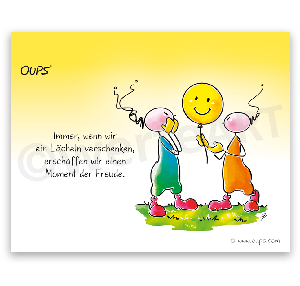 Oups Tischgalerie - Glücksmomente für das ganze Jahr - Oups