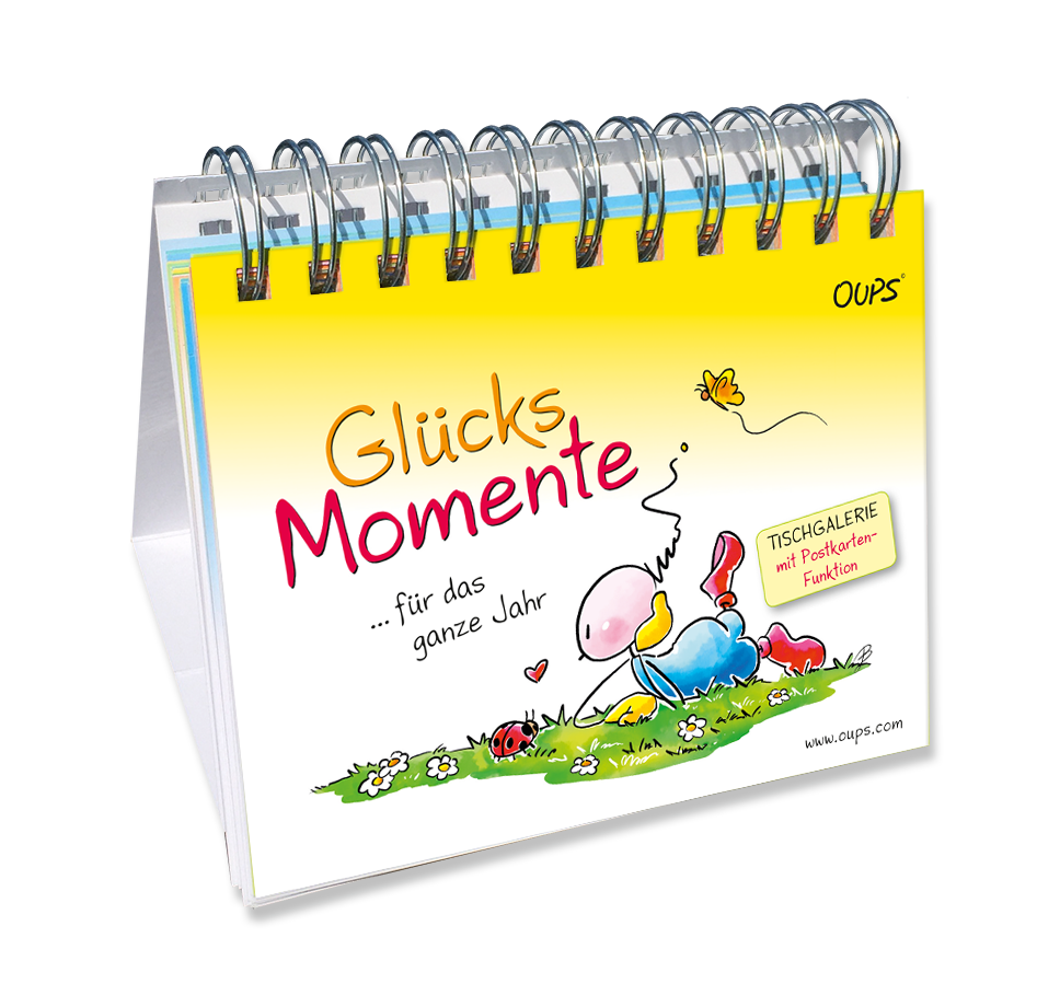 Oups Tischgalerie - Glücksmomente für das ganze Jahr - Oups