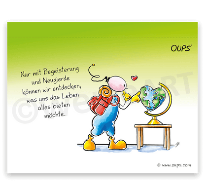 Oups Tischgalerie - Für eine liebenswerte Welt - Oups