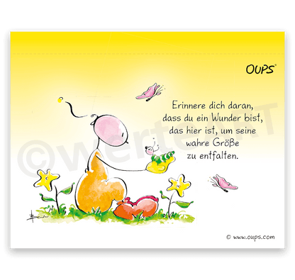 Oups Tischgalerie - Für eine liebenswerte Welt - Oups