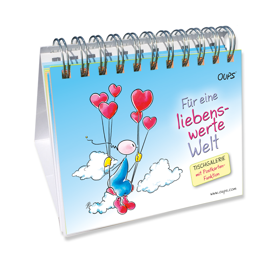 Oups Tischgalerie - Für eine liebenswerte Welt - Oups