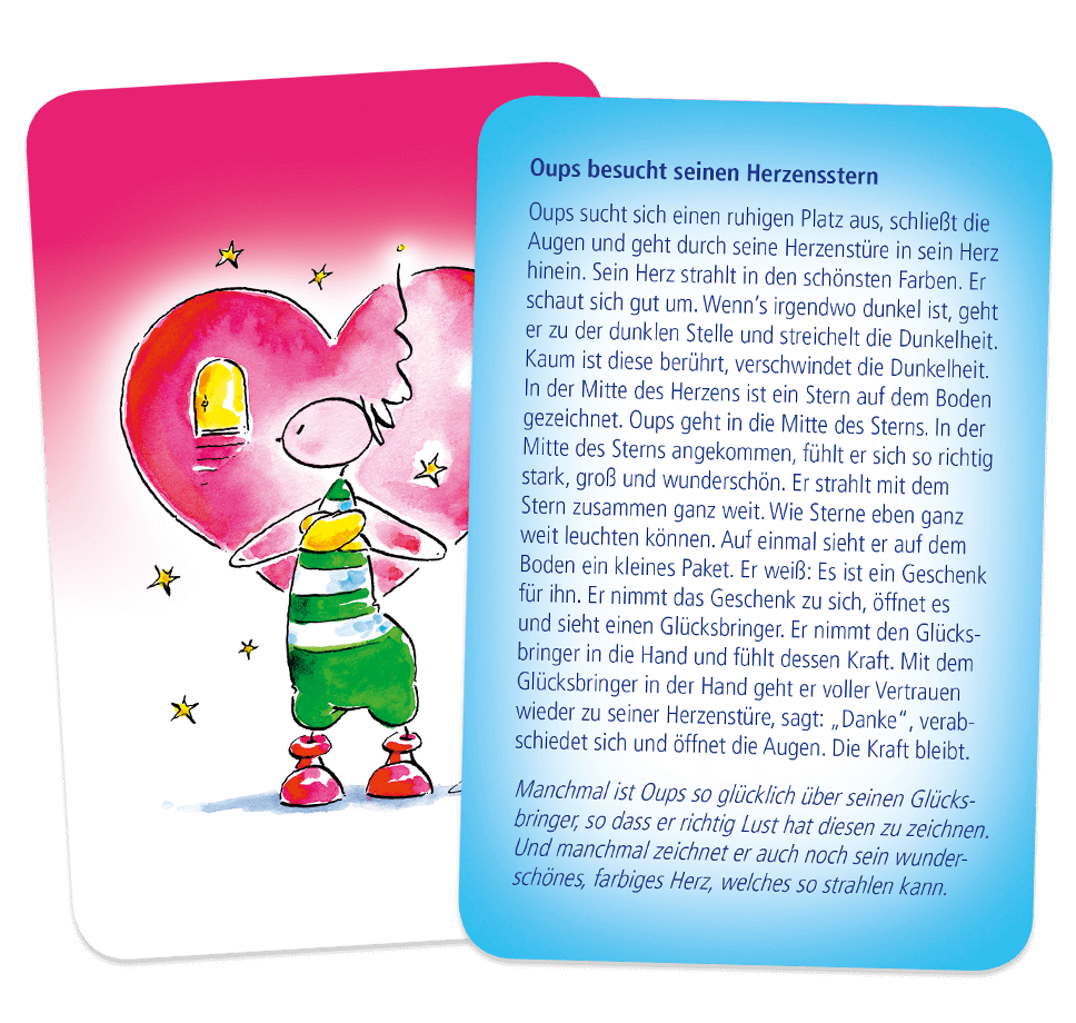 OUPS Karten - Oups Herzensübungen - Oups