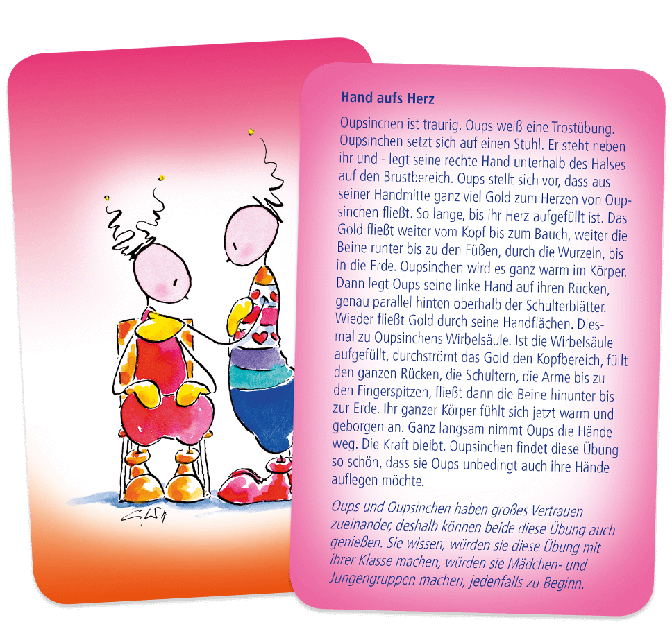 OUPS Karten - Oups Herzensübungen - Oups