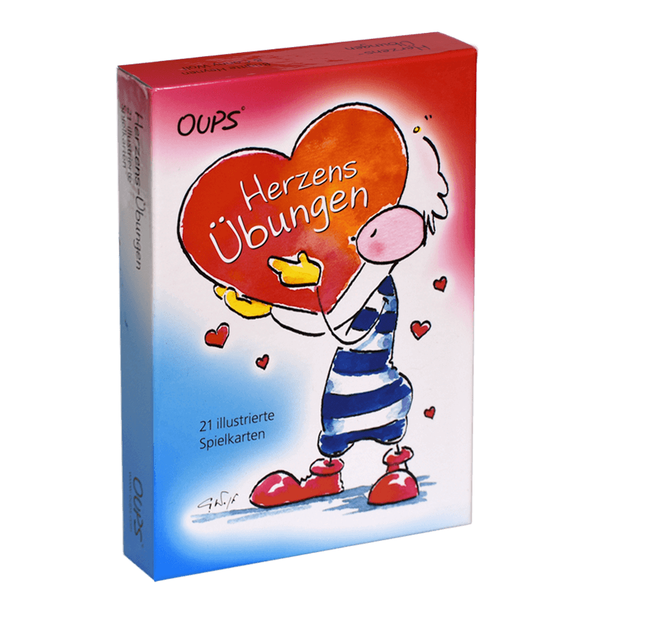 OUPS Karten - Oups Herzensübungen - Oups