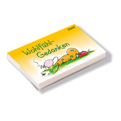 OUPS Kärtchenbox - Wohlfühlgedanken - Oups