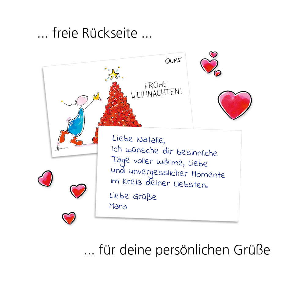 OUPS Kärtchenbox - Advent-Gedanken - Oups