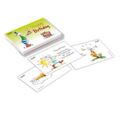 OUPS Kärtchenbox - Happy Birthday - Oups