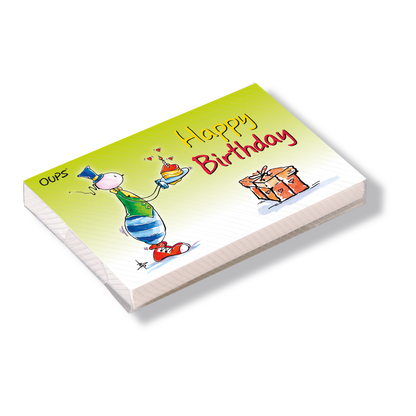 OUPS Kärtchenbox - Happy Birthday - Oups