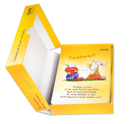 Oups Karten - Die Schätze deines Herzens - Oups