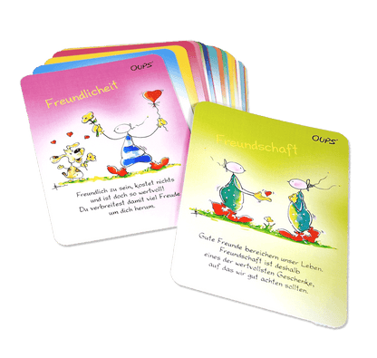 Oups Karten - Die Schätze deines Herzens - Oups