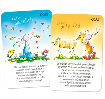 Oups Karten - Die Schätze deines Herzens - Oups