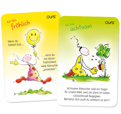 Oups Karten - Die Schätze deines Herzens - Oups