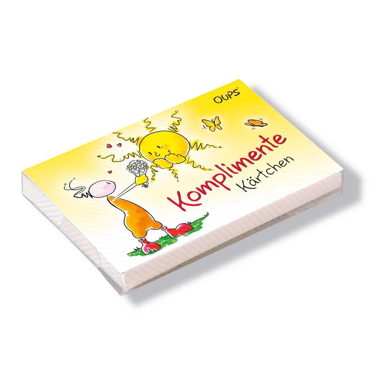 Oups Kärtchenbox - Komplimente-Kärtchen - Oups