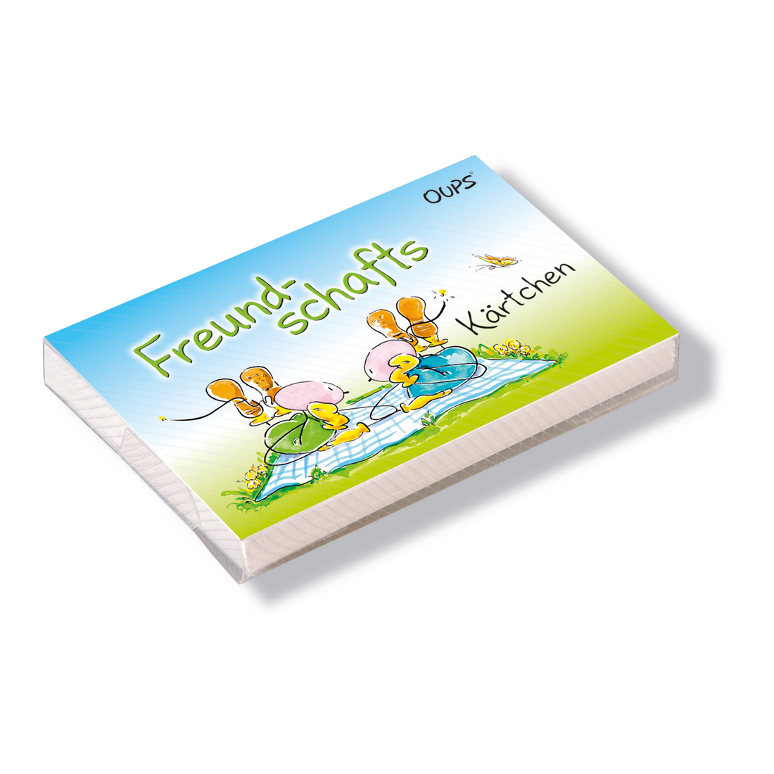 Oups Kärtchenbox - Freundschafts Kärtchen - Oups