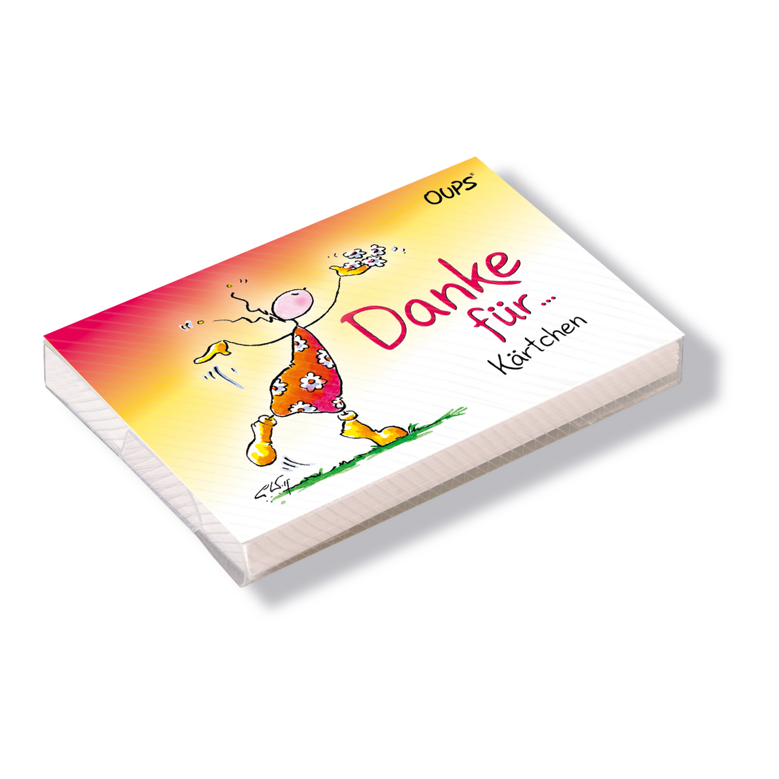 Oups Kärtchenbox - Danke für... Kärtchen - Oups