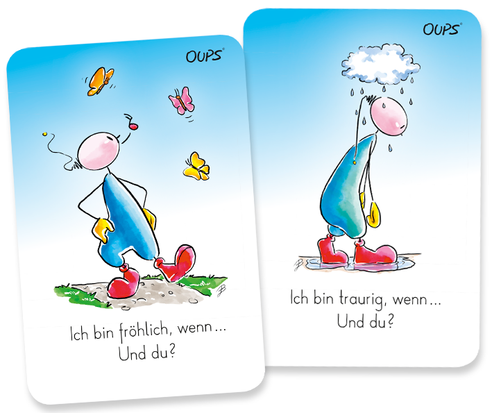 Oups Karten - Herzensbrücken bauen - Oups