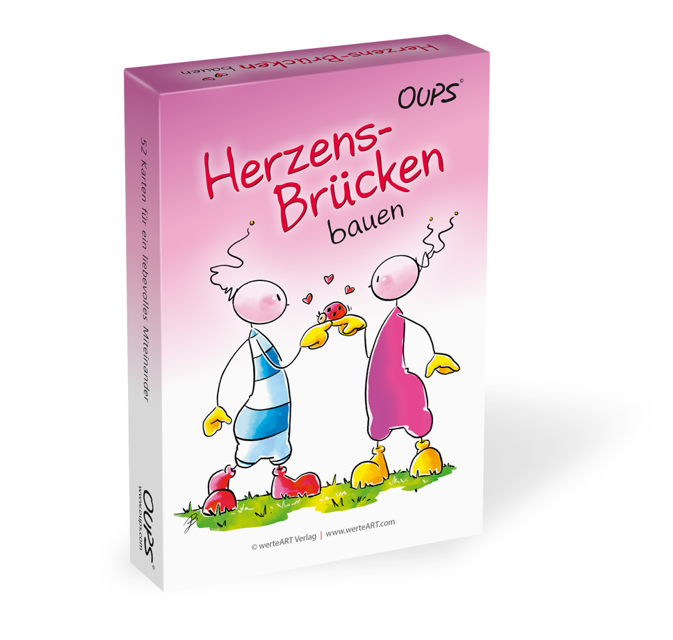 Oups Karten - Herzensbrücken bauen - Oups