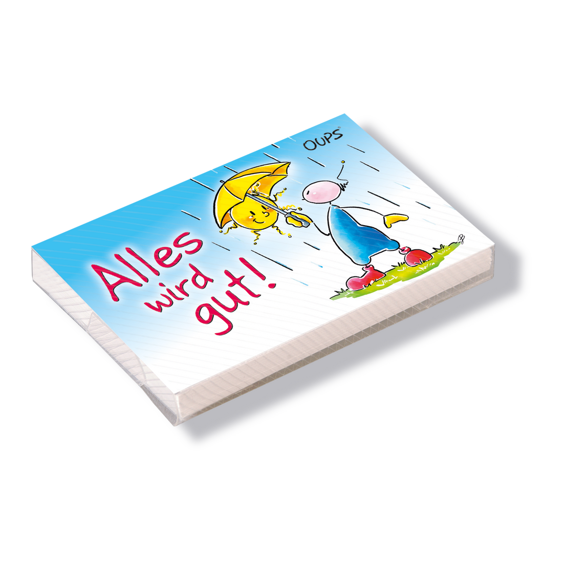 OUPS Kärtchenbox - Alles wird gut - Oups