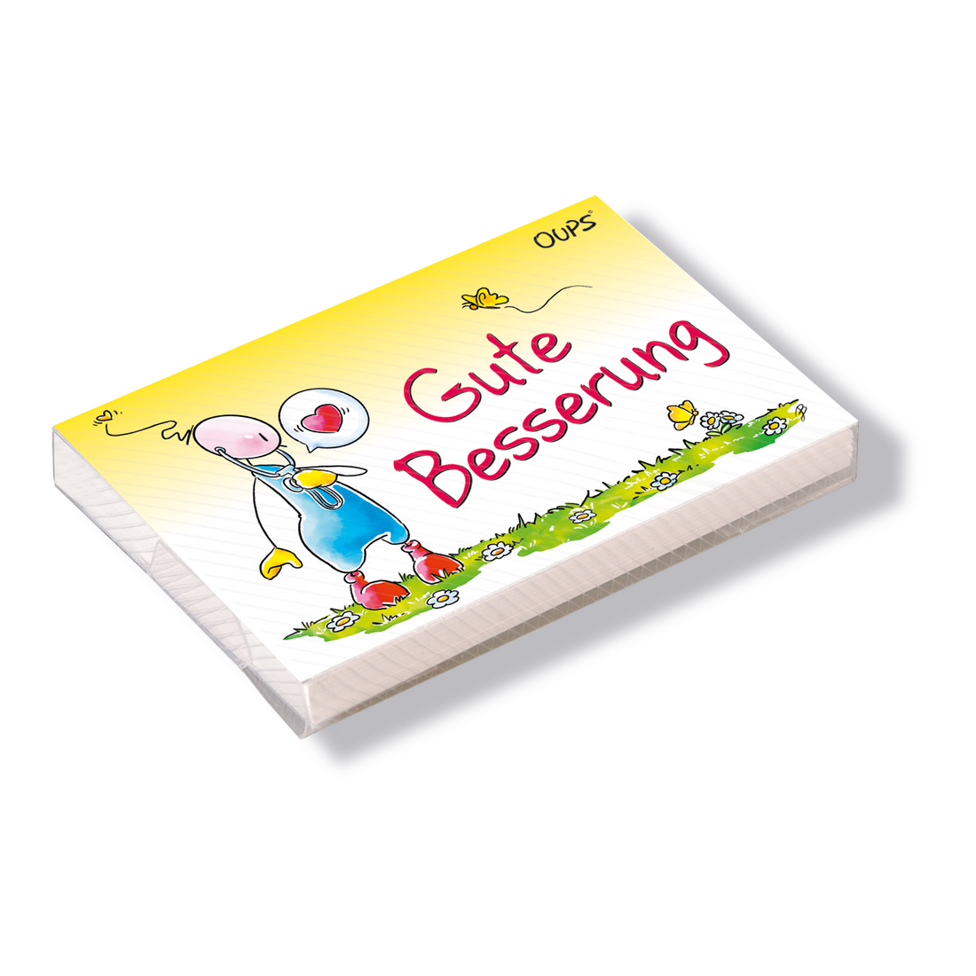 OUPS Kärtchenbox - Gute Besserung - Oups