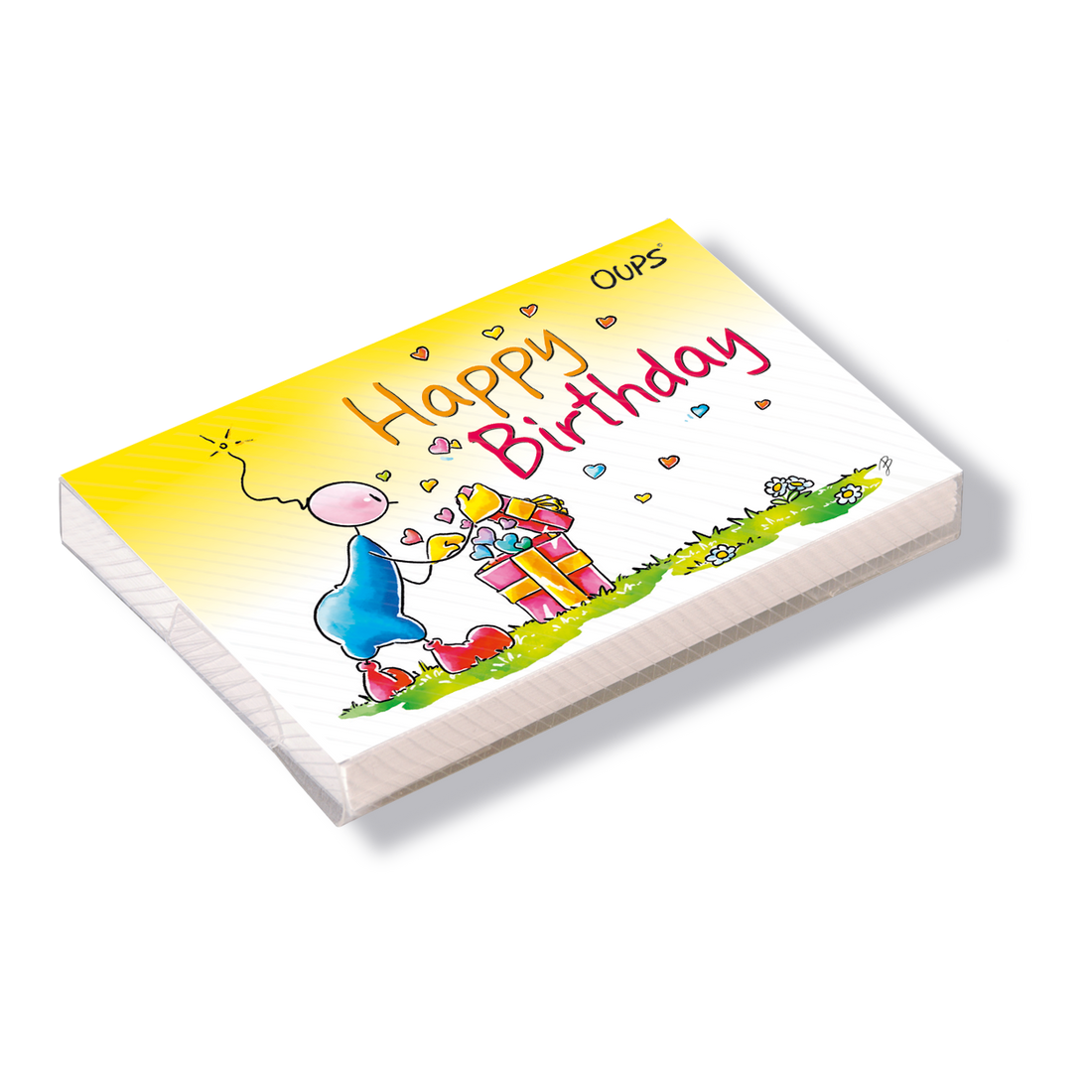 Oups Kärtchenbox - Happy Birthday - Oups