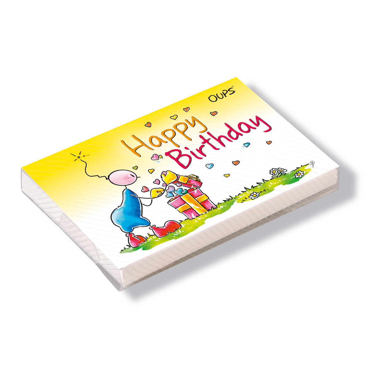 Oups Kärtchenbox - Happy Birthday - Oups