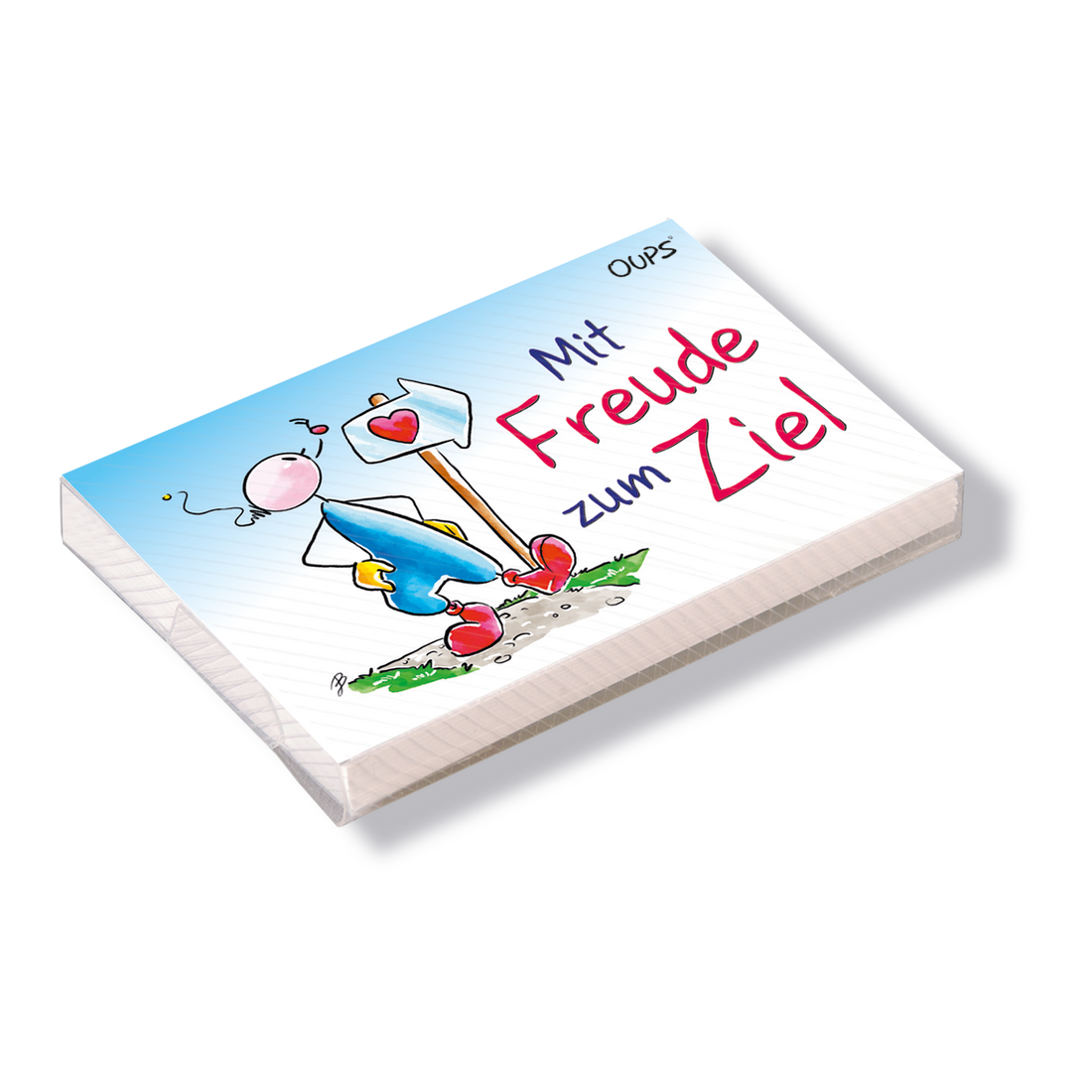 Oups Kärtchenbox - Mit Freude zum Ziel - Oups