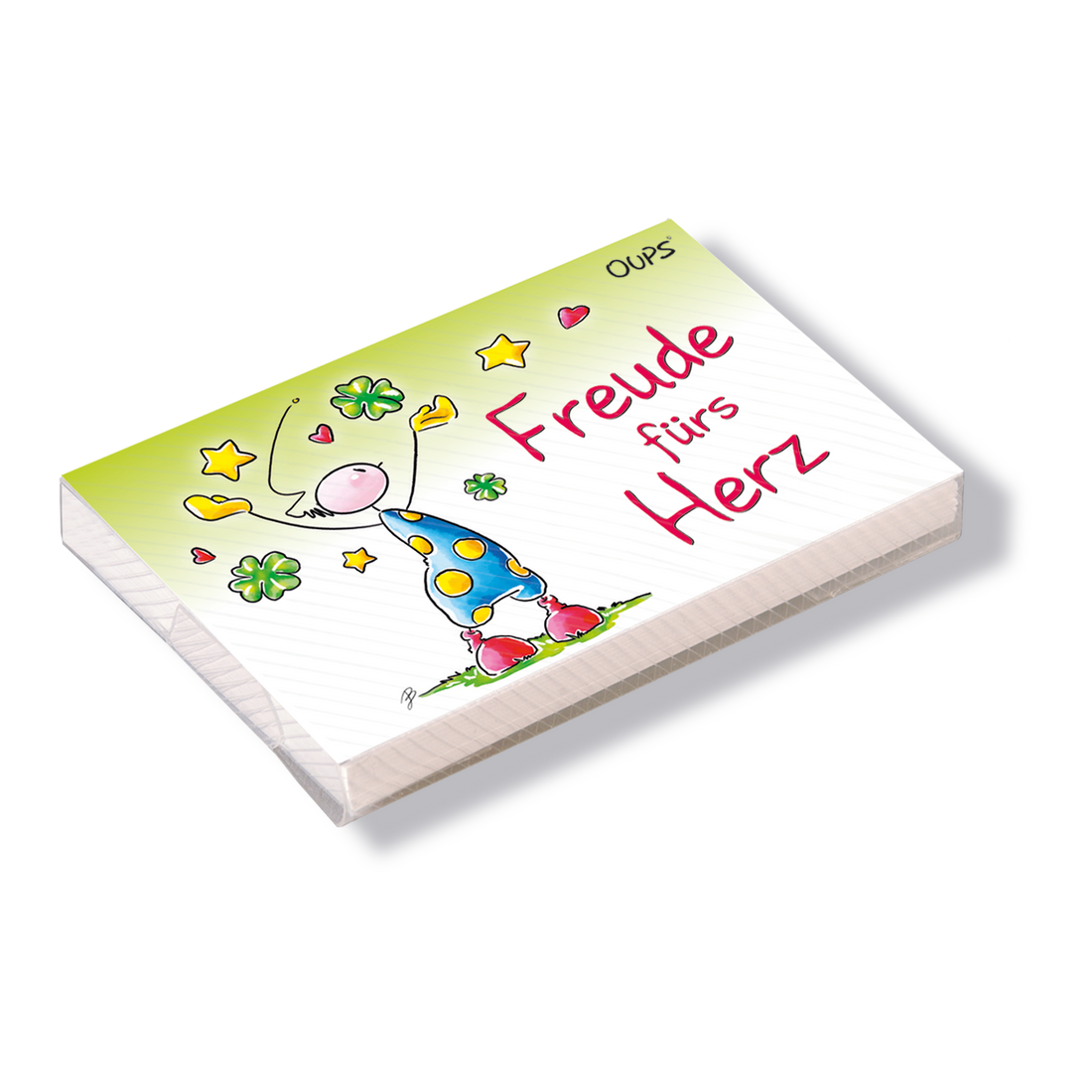 Oups Kärtchenbox - Freude fürs Herz - Oups