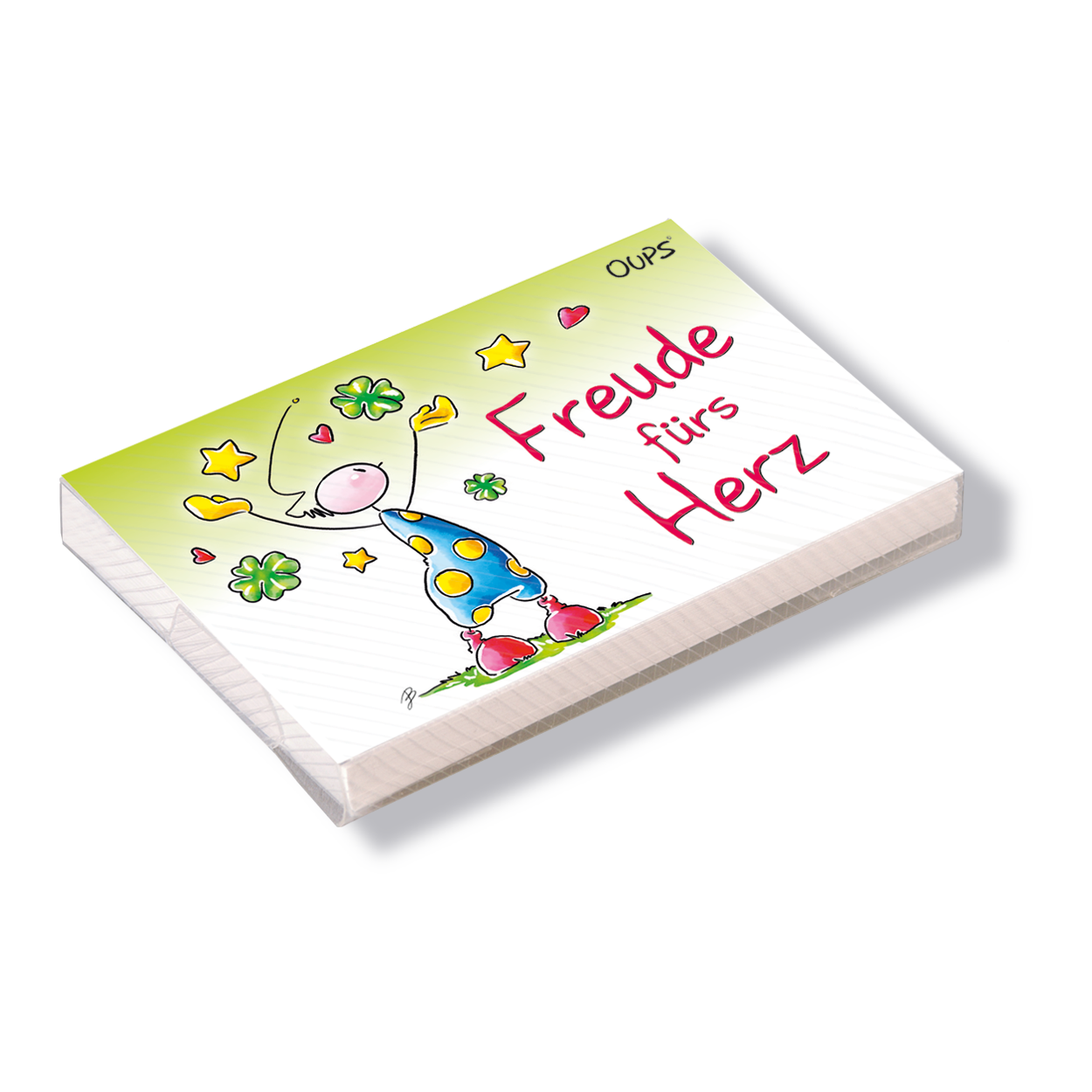 Oups Kärtchenbox - Freude fürs Herz - Oups