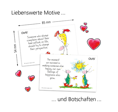 Oups Card Box - Good Mood Thoughts - Oups