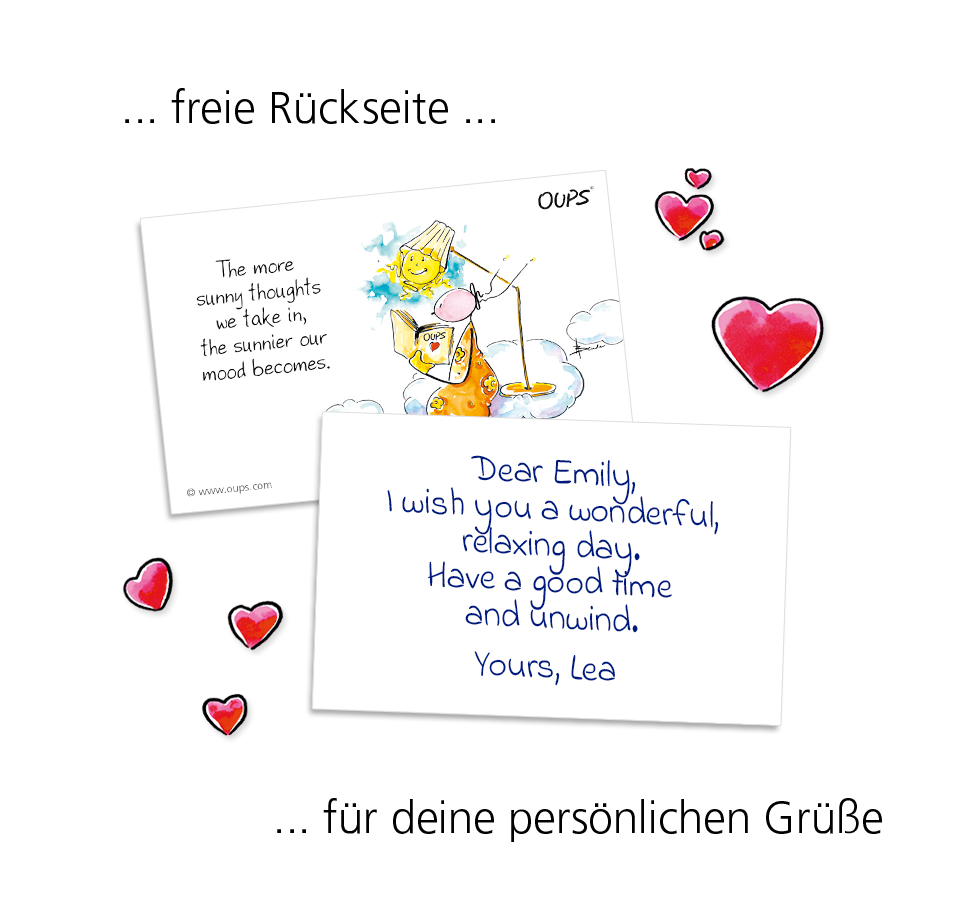 Oups Card Box - Good Mood Thoughts - Oups