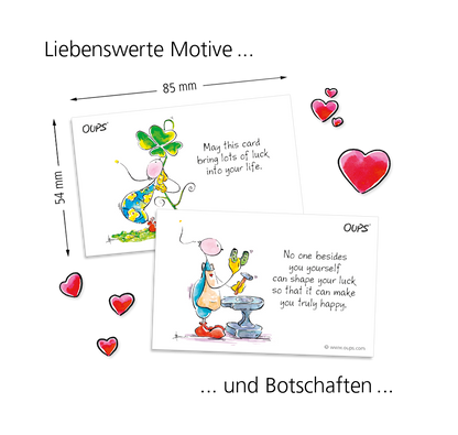 Oups Card Box - Lucky Charm Cards - Oups