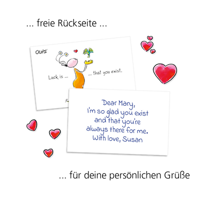 Oups Card Box - Lucky Charm Cards - Oups