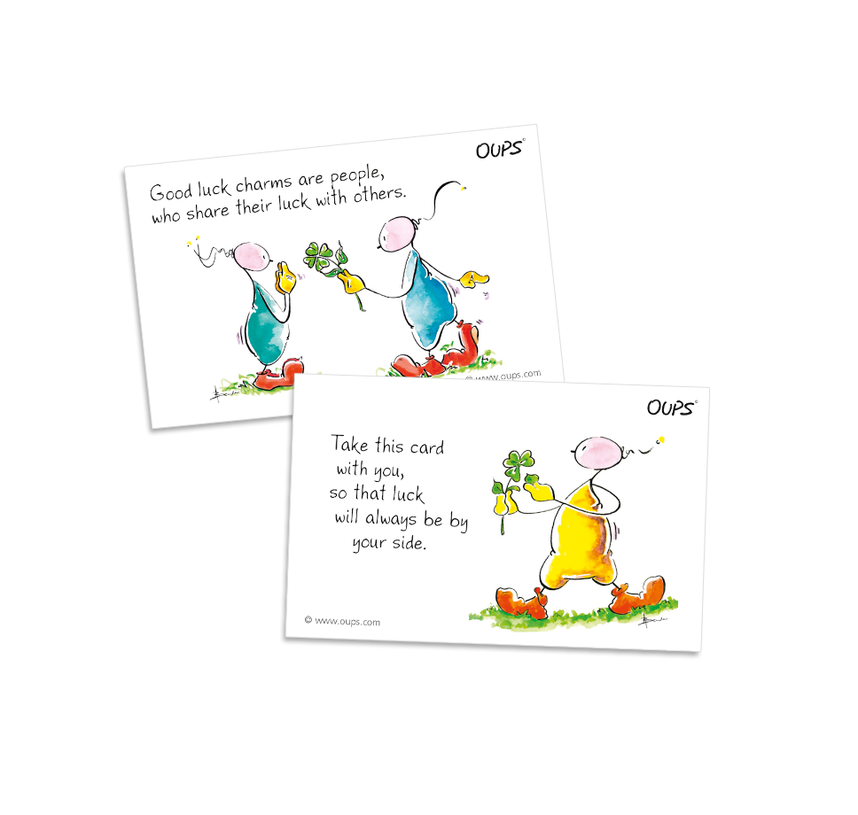 Oups Card Box - Lucky Charm Cards - Oups