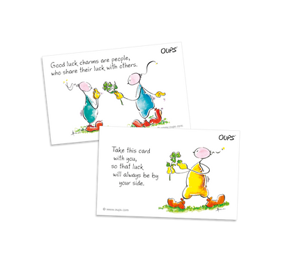 Oups Card Box - Lucky Charm Cards - Oups